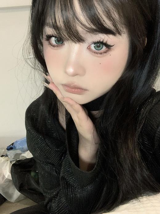 pfgirlcon 半年抛 绿玛瑙 直径14.5mm着色13.95mm 商品图9