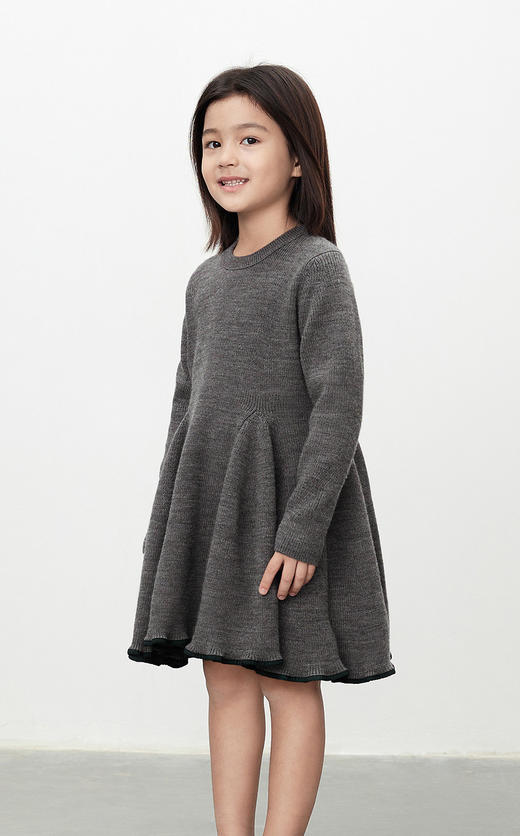 jnby  24年春款  长袖毛衫连衣裙  1O2G10950 商品图4
