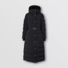 BURBERRY 巴宝莉 女士可拆式连帽束带羽绒服 黑色 8018556 A1189 商品缩略图0