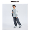 漫画家潮童装儿童拼色休闲运动骑行卫衣圆领套头上衣中大童2024春 商品缩略图2