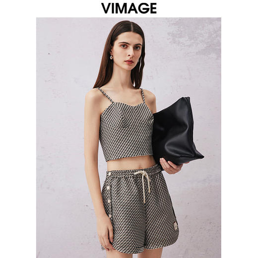 VIMAG纬漫纪夏季新款打底内搭吊带背心小上衣女V2113732 商品图2