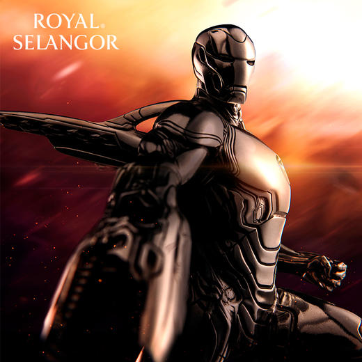 Royal Selangor皇家雪兰莪 钢铁侠无限战争雕像 漫威复仇者联盟钢铁侠无限战争限量版联名正品手办锡器 商品图5