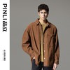 PINLI品立2024春季新款纯色宽松牛仔外套男士休闲夹克GD241104044 商品缩略图0