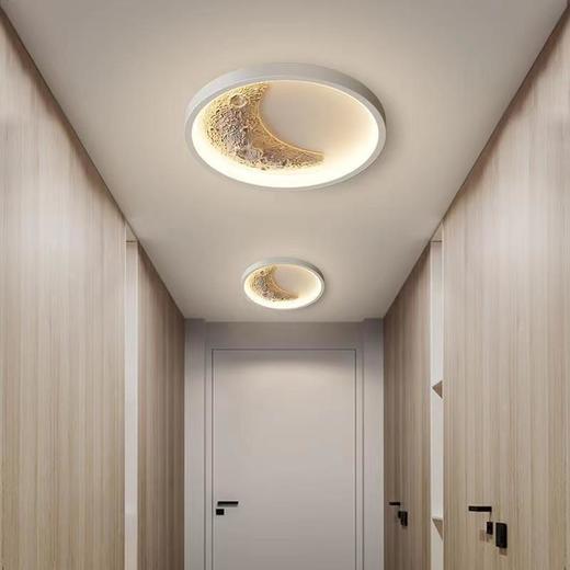 网红月球壁灯创意背景墙装饰灯客厅卧室墙壁灯走廊壁灯 商品图6