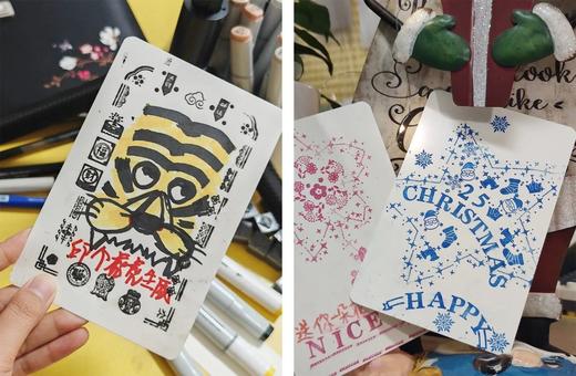 【欢乐客活字印刷机】🍕用潮玩的方式重拾活字印刷💥DIY 贺卡、明信片、书签、装饰画、便利贴、手账、备忘录…… ✅印刷玩法+盖章玩法，轻松上手 商品图11