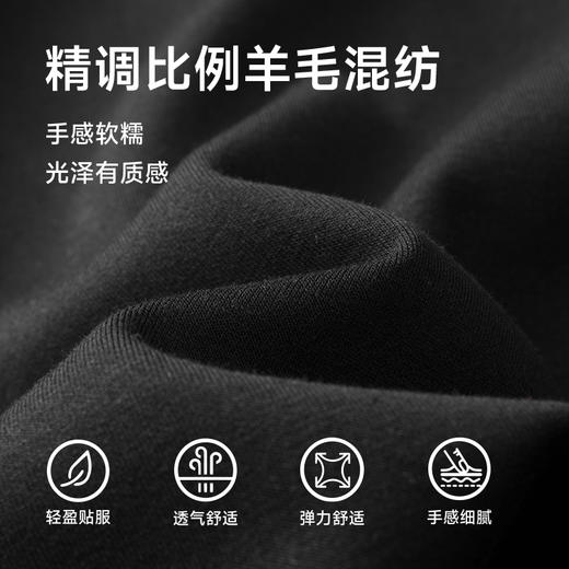 【绵羊毛】【假两件】【新款DDA】大依优型大码假两件长袖T恤衬衫领加肥加大肥佬休闲商务宽松透气上衣打底 商品图1