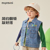 【110-140】【MQDMINI】男童春秋牛仔马甲无袖外套 商品缩略图4