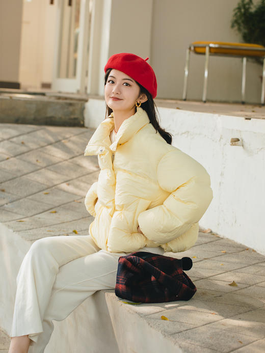 格子双面呢腋下包 AB645123D 商品图5