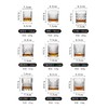 洋酒杯玻璃杯ins高颜值威士忌杯家用啤酒杯酒吧KTV喝水杯子咖啡杯 商品缩略图9