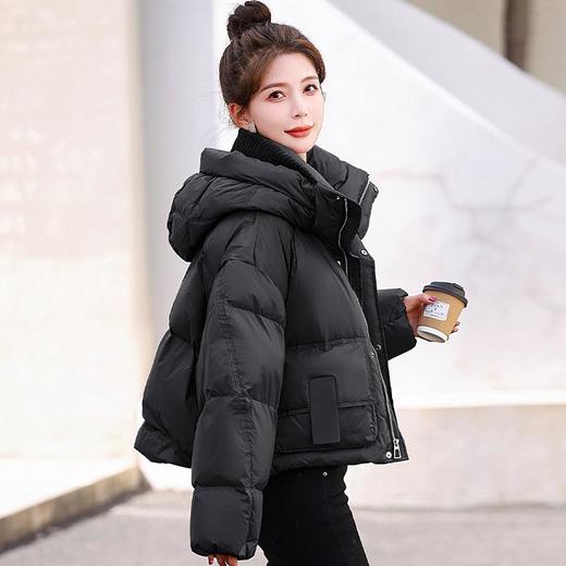 羽绒服女冬季2023新小个子显瘦气质时尚泡芙感羽绒服短款外套 商品图0