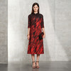 TANGY Collection天意精品2024春季新品100%桑蚕丝真丝气质旗袍连衣裙 L241802 商品缩略图1