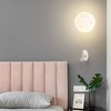 月球壁灯北欧创意网红宇航员儿童房灯卧室床头灯背景墙灯个性灯饰 商品缩略图1