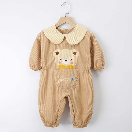 【柔软舒适，给宝贝贴心守护！】宝宝连体爬服罩衣秋冬婴儿爬爬衣，儿童一体爬行服防水防脏连体哈衣，为宝宝带来更好的护理和保护！ 商品图10