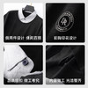 【假两件】【新款DDA】大依优型大码假两件长袖T恤衬衫领加肥加大肥佬休闲商务宽松透气上衣打底 商品缩略图3
