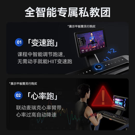 麦瑞克（MERACH）跑步机家庭用高端智能健身房爬坡器材折叠走步机幻影X7 MR-T01 商品图2