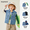【110-140】【MQDMINI】男童春秋牛仔马甲无袖外套 商品缩略图0