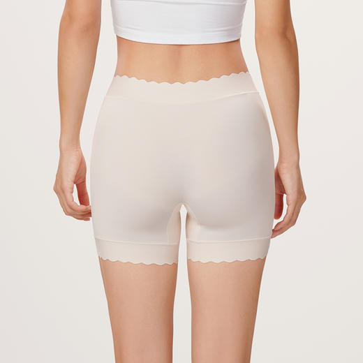 都市丽人轻塑打底裤女锦氨塑身薄款三分裤LL41A3 商品图3