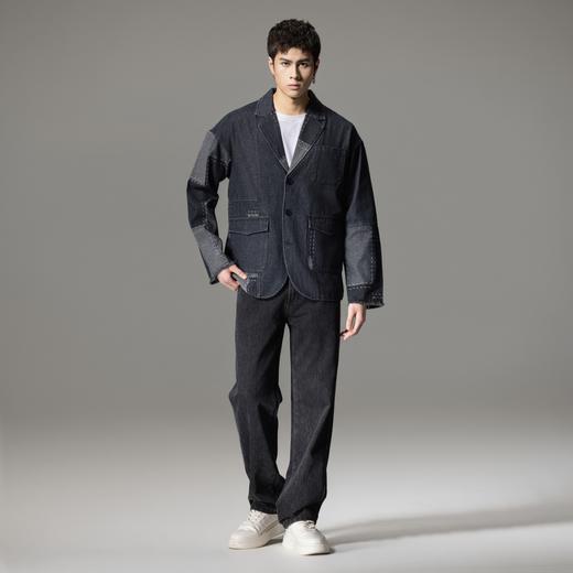 PINLI品立2024春季新款上衣牛仔休闲西服西装男士外套B233206087 商品图4