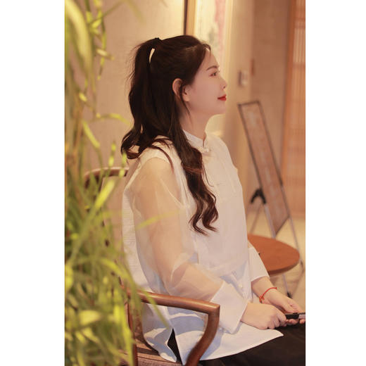 套装（套头马甲24704176-山矾+圆领小衫24710177-山矾） 商品图2