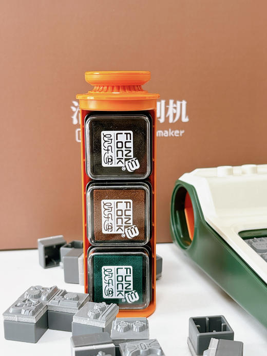 【欢乐客活字印刷机】🍕用潮玩的方式重拾活字印刷💥DIY 贺卡、明信片、书签、装饰画、便利贴、手账、备忘录…… ✅印刷玩法+盖章玩法，轻松上手 商品图6