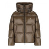 EMPORIO ARMANI 阿玛尼 男士徽标绗缝连帽羽绒服 深棕色 6R1B97 1NKZZ 0440 商品缩略图0