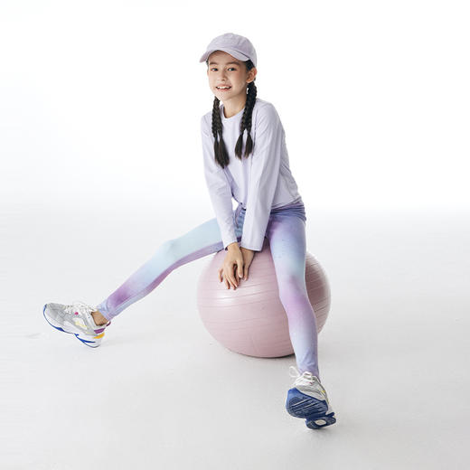 onmygame【海豚裤】女童鲨鱼裤儿童高弹瑜伽裤春装运动紧身打底裤 商品图3