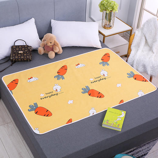 【安全无荧光剂 安睡整晚！】月经垫生理期防水可洗大姨妈垫子专用，防漏例假经期小床垫双面可用 适用不同季节！ 商品图8