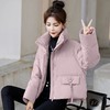 轻薄绗缝羽绒服女款2023年新款冬季短款气质小个子泡芙感面包服外 商品缩略图1