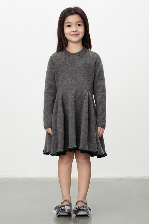 jnby  24年春款  长袖毛衫连衣裙  1O2G10950 商品图0