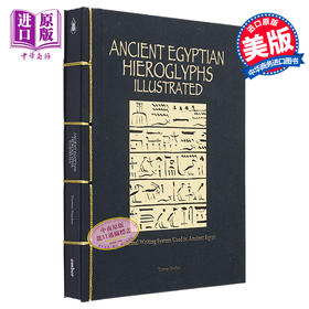 预售 【中商原版】古埃及象形文字 古埃及使用书写系统 英文原版 Ancient Egyptian Hieroglyphs Trevor Naylor 古埃及文化