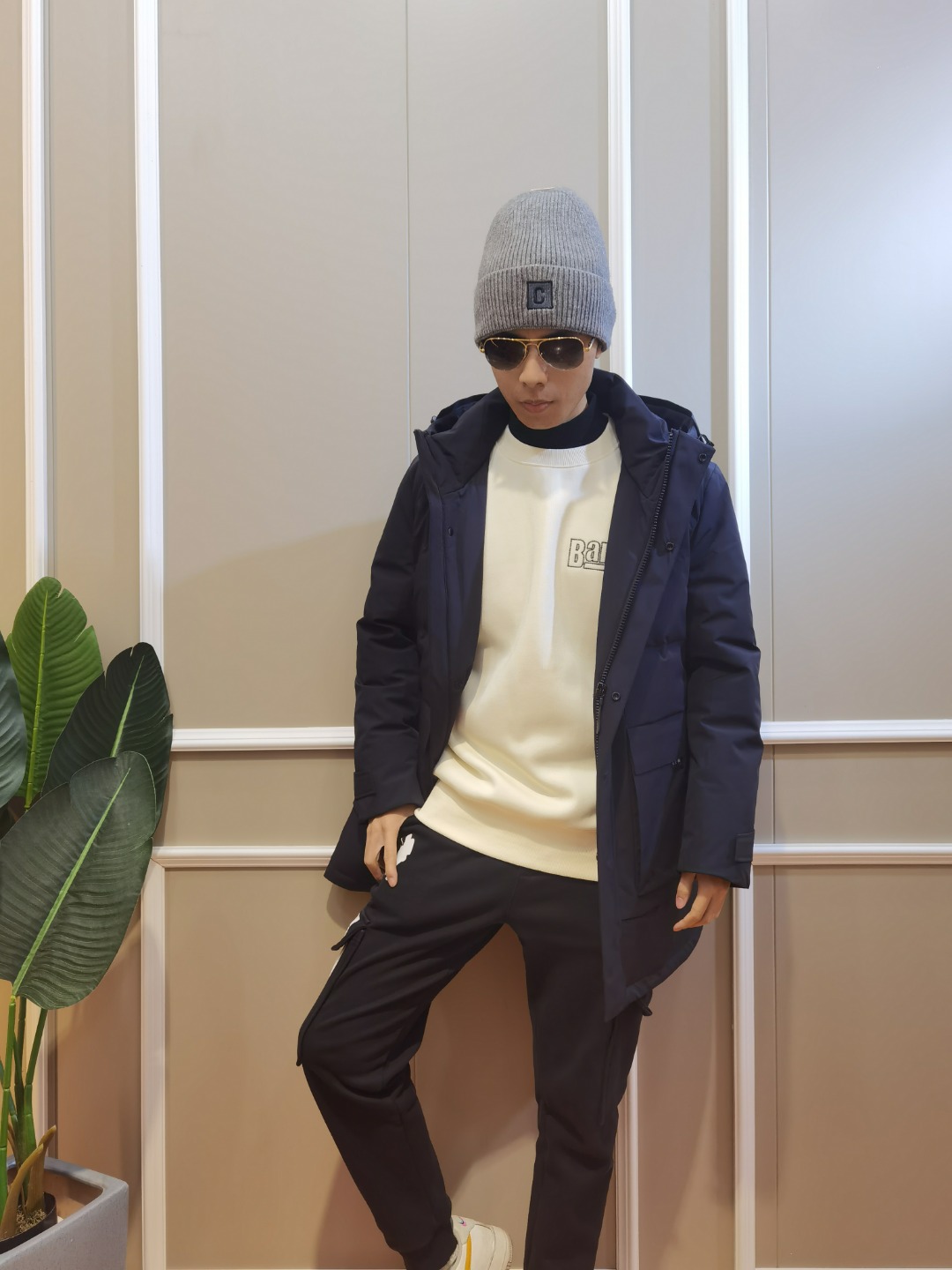 男羽绒外套YM609