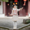 女童旗袍裙加厚汉服中国风，儿童过年唐装女孩拜年服宝宝新年装古风ZZ-DK002 商品缩略图1