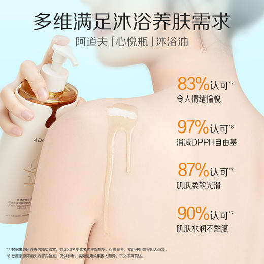 阿道夫情绪香氛专研沐浴油(滋润嫩肤)350ml 以油养肤 抗氧化润养肌肤香氛愉悦情绪 -拍2件更划算 商品图3