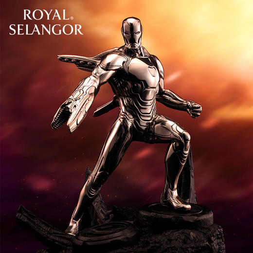 Royal Selangor皇家雪兰莪 钢铁侠无限战争雕像 漫威复仇者联盟钢铁侠无限战争限量版联名正品手办锡器 商品图1