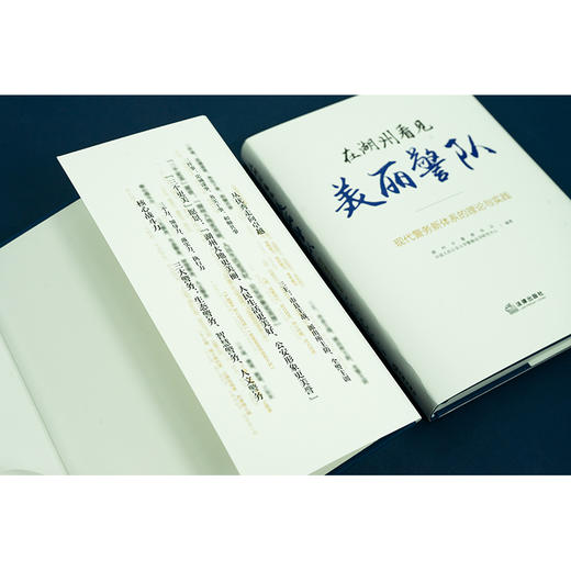 在湖州看见美丽警队：现代警务新体系的理论与实践   湖州市警察协会、 中国人民公安大学警察法学研究中心编著 商品图9