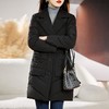 羽绒服女秋冬2023新款轻薄小个子中长白鸭绒时间气质显瘦棉袄外套 商品缩略图0