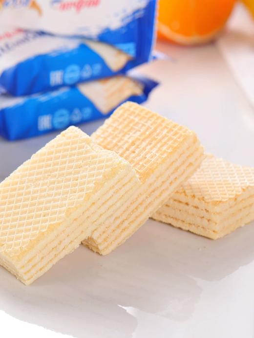 【中欧班列精选】俄罗斯进口阿孔特菲利莫味/冰淇淋味/牛奶味/奶酪味多口味夹心多层威化罐装 278g/罐 商品图10