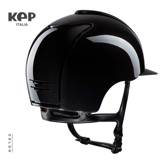 KEP马术头盔 意大利进口黑色骑士头盔 骑马头盔 儿童骑马头盔 商品图3