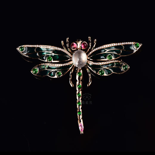 【腾飞】空窗珐琅蜻蜓胸针-XZ12311027 商品图2