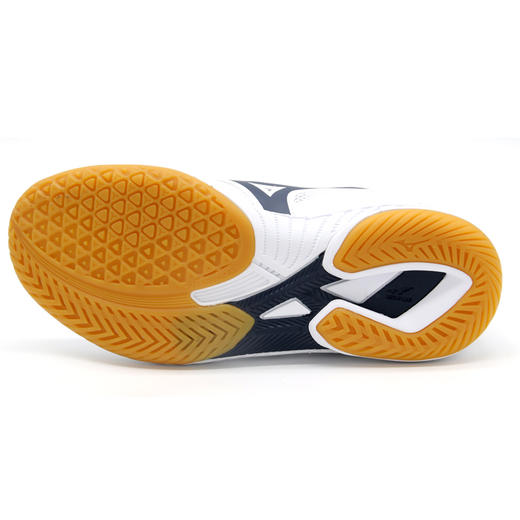 Mizuno美津浓乒乓球鞋 81GA220514 9代 专业乒乓球运动鞋 白/藏蓝色 商品图3