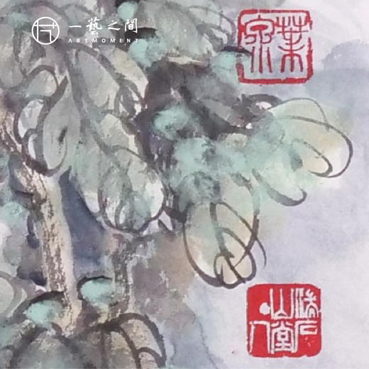 叶泉 2.7平尺竖屏 花鸟画原作 47x68CM 《耐久黄花是故人》《倾国佳人》手绘纸本宣纸国画作品 本期直播特供2张，优惠售完即止！[现货包邮] 商品图2