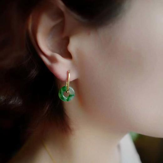 18k金多用耳圈耳环二款 商品图2