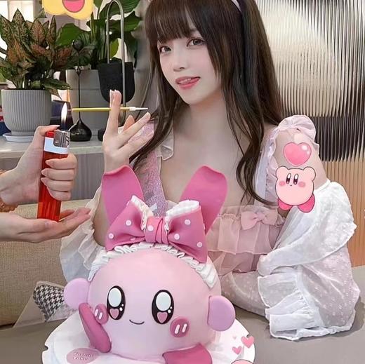 黑巢-星之卡比生日蛋糕 商品图0