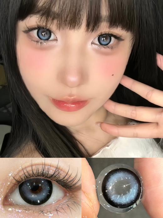 doragina日抛  不陨星球 蓝色 含硅水凝胶 14.5mm 日抛无售后！ ！ 商品图6