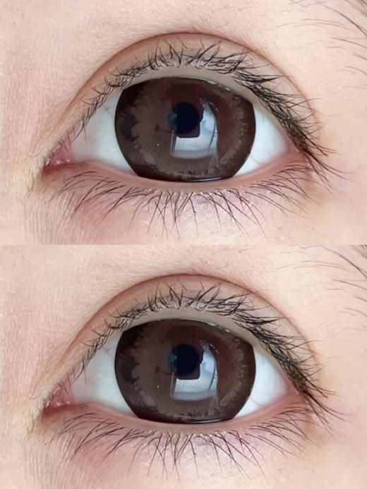 【店主实拍】偏大着色/蜂蜜杏茶 14.5mm 【年抛 0-1000度 含525/575】 商品图9