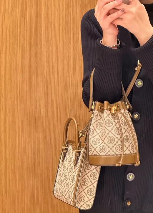 TB代工厂心水招财包 经典款拼皮小水桶包 商品图6