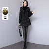 加绒加厚派克服棉衣女中长款2023冬季新款小个子棉服外套冬天棉袄 商品缩略图1