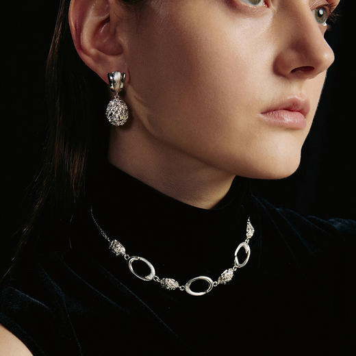 ATELIERSÓ 24SS KARAT 系列-碎克拉吊坠耳钉 商品图2