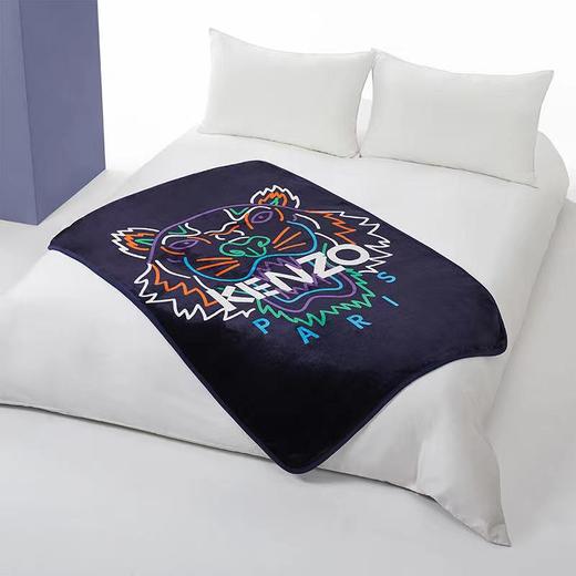 KENZO 炫彩虎头毯蓝 KRT-015S 商品图3
