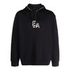 EMPORIO ARMANI 阿玛尼 男士棉质徽标刺绣连帽卫衣 深蓝色 6R1ME5 1JHSZ 09Q6 商品缩略图0